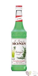 Monin „ Estragon ” French flavored coctail syrup 00% vol.   0.70 l