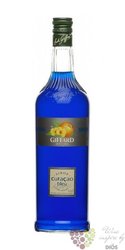 Giffard „ Curacao bleu ” premium French coctail syrup 00% vol.   1.00 l