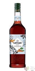 Giffard „ Cannelle ” premium French coctail syrup 00% vol.  1.00 l