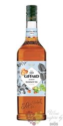 Giffard  Hazelnut  premium French coctail syrup 00% vol.   1.00 l