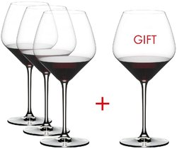 Riedel glass EXtreme  Pinot Noir  set 3+1 Free