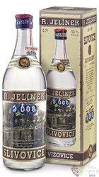 Slivovice  Jubilejni  2008 moravian plum brandy Rudolf Jelnek 53% vol.  0.70 l