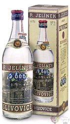Slivovice  Jubilejni  1999 moravian plum brandy Rudolf Jelnek 50% vol.  0.70 l
