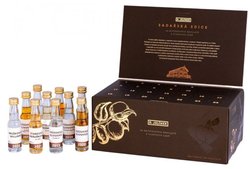 Sadask edice  degustan box  moravian plum brandy Rudolf Jelnek 24 x 0.02 l