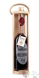 Sudlikova Oechovka drkov wood box czech nuts liqueur 30% vol.  0.50 l