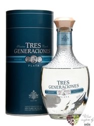 Sauza Tres Generaciones „ Plata ” 100% of Blue agave Mexican tequila 38% vol.  0.70 l