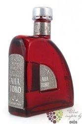 Aha Toro „ Aňejo Red ” 100% of Blue agave Mexican tequila 40% vol.  0.70 l