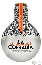 la Cofradia blanco „ ed.Elemental ” Mexican agave tequila 38% vol.  0.70 l