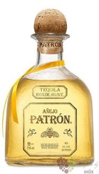 Patron  Aejo  100% of Blue agave Mexican tequila 40% vol.   0.70 l