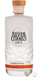 Seven Giants  Blanco Style  Blue Agave non alcoholic tequila 00% vol.  0.70 l