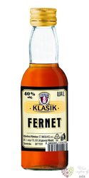 st.Nicolaus Fernet Klasik 40%. vol.  0.04 l