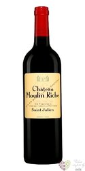 Chateau Moulin Riche 2016 Saint Julien 2nd wine Chateau Leoville Poyferr  0.75 l