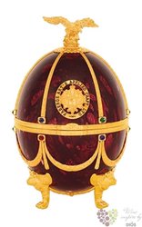Carskaja Imperial collection „ Ruby egg by Carl Fabergé ” Russian vodka 40% vol.    0.70 l