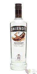 Smirnoff  Espresso coffe  premium flavoured Russian vodka 37.5% vol.  1.00 l
