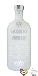 Absolut flavor  Vanilia  country of Sweden Superb vodka 40% vol.    0.05 l