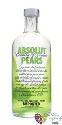 Absolut flavor „ Pears ” country of Sweden Superb vodka 40% vol.  1.00 l