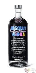 Absolut limited „ Andy Warhol ” country of Sweden superb vodka 40% vol.  0.70 l