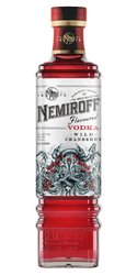 Nemiroff  Wild Cranberry  flavored Ukraine vodka 40% vol.  0.70 l