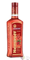 Nemiroff „ Cranberry ” flavored Ukraine vodka 21% vol.   1.00 l