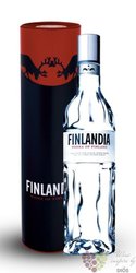 Finlandia gift tube original vodka of Finland 40% vol.   0.70 l