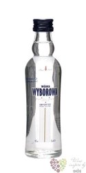 Wyborowa premium Polish vodka 37.5% vol.  0.05 l