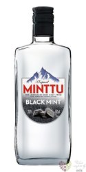 Minttu Original  Black mint  Finland pepermint liqueur by Chymos 35% vol.0.50 l