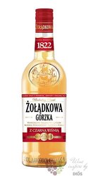 Zoladkowa Gorzka  Cherry  premium Polish vodka 34% vol.  0.50 l