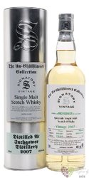Inchgower 2007  Signatory UnChilfiltered  Speyside whisky 46% vol.  0.70 l