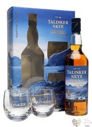 Talisker  Skye  glass set single malt Skye whisky 45.8% vol.  0.70 l