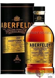 Aberfeldy Exceptional cask 1998 „ Double cask ” aged 20 years Highlands whisky 54.1% vol.  0.70 l