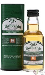 Ballechin „ Heavily peated ” aged 10 years Highland whisky by Edradour 46% vol.0.05 l