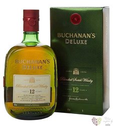 Buchanans „ De Luxe ” aged 12 years premium blended Scotch whisky 43% vol.  1.00 l
