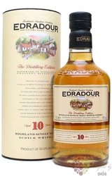 Edradour  Distillery edition  aged 10 years Highland whisky 40% vol.  0.70 l