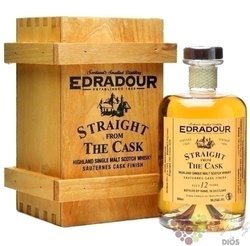 Edradour 2008  Sauternes wood finish  aged 10 years Single malt Highland whisky 61.4% vol.  0.50 l