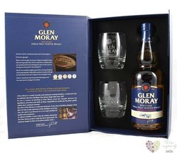 Glen Moray  Elgin classic  2glass pack single malt Speyside whisky 40% vol. 0.70l