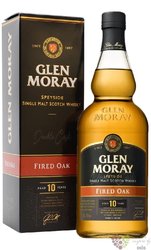 Glen Moray  Fired Oak  aged 10 years single malt Speyside whisky 40% vol.  0.70 l