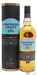 Knappogue Castle  Bourbon cask  aged 12 years single malt Irish whiskey 43% vol.  0.70 l