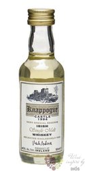 Knappogue Castle 1993 single malt Irish whiskey 40% vol.   0.05 l