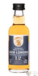 Loch Lomond  Inchmoan Rich Smoke &amp; Spice  aged 12 years peated Highland whisky 46% vol.  0.05