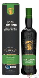 Loch Lomond „ Peated Floral &amp; Smoky ” single grain Highland whisky 46% vol.  0.70 l