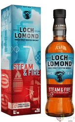 Loch Lomond  Steam &amp; Fire  single malt Highland whisky 46% vol.  0.70 l
