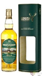 Miltonduff  Gordon &amp; MacPhail Distillery labels  aged 10 years Speyside whisky 40% vol.  0.70