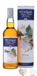McClellands Speyside single malt whisky by White Rock distilleries 40% vol.0.70 l
