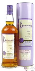 Benromach Wood finish „ Sassicaia cask “ 2002 single malt Speyside whisky 45% vol.  0.70 l