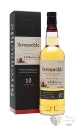 Stronachie aged 10 years single malt Highland whisky by Dewar Rattray 43% vol. 0.70 l