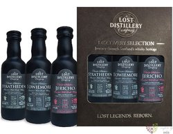 the Lost distillery  Discovery  set of Scotch whisky 43% vol. 3x0.05 l