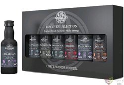 the Lost distillery  Discovery  set of Scotch whisky 43% vol. 6x0.05 l