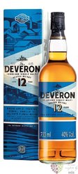 the Deveron 12 years old single malt Highland whisky 40% vol.  0.70 l
