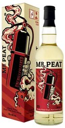 Mister Peat  Heavily Peated  Speyside single malt Scotch whisky  46% vol.  0.70 l