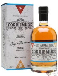 Corriemhor „ Cigar reserve ” single malt Scotch whisky by Richard Paterson 46% vol.   0.70 l